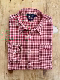 Image 1 of RRL RED DOBBY CHECKS WORK-SHIRT