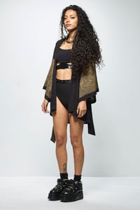 Image 3 of Nirmata Kimono - Snake Army Green