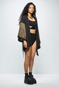 Image 4 of Nirmata Kimono - Snake Army Green