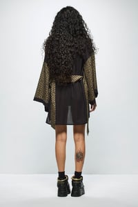 Image 2 of Nirmata Kimono - Sayagata Army Green