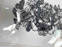 Image 2 of 'Butterfly Garden'' Mounted Print