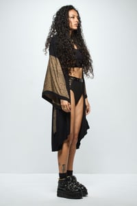 Image 3 of Cattana Kimono - Snake Army Green