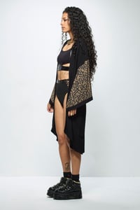 Image 3 of Cattana Kimono - Calli Army Green