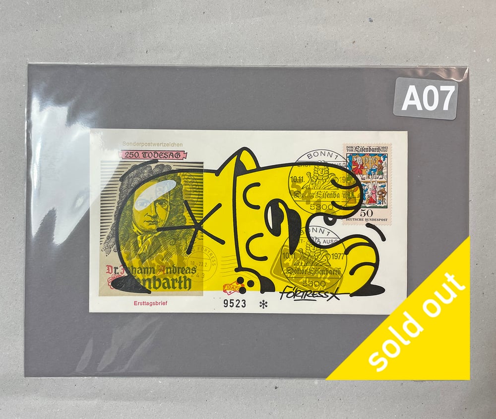 Image of FDC Feldpost Yellow / Print