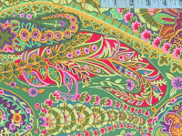 Image of Paisley Jungle Green Shade 30cm