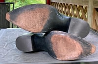 Image 5 of Emerald Green Tejus Lizard Cowboy Boots. Custom Made in El Paso Texas. Men's 10.5D