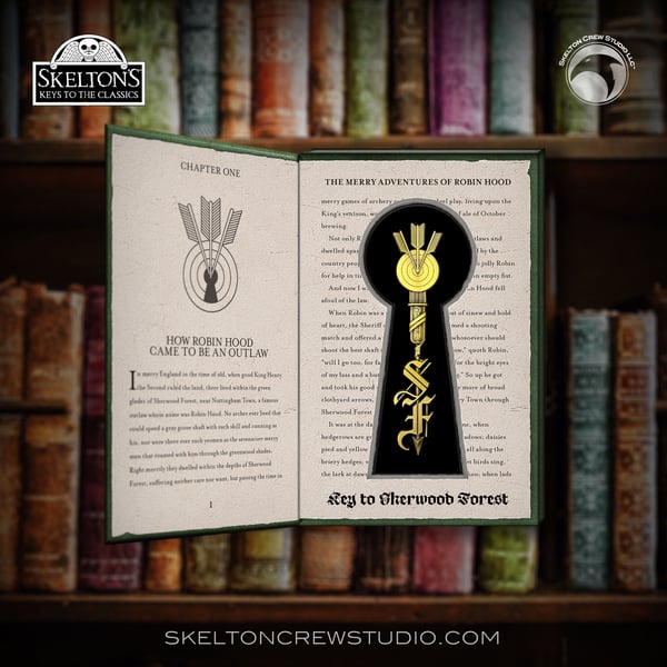 Image of Skelton's Keys to the Classics: Key to Sherwood Forest from The Merry Adventures of Robin Hood!