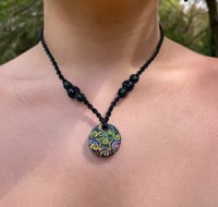 Image 1 of Spiral pendant necklace