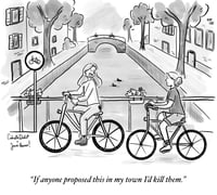 Bike Lanes SIGNED PRINT