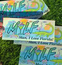 Image 2 of "MILF" Bumper Sticker