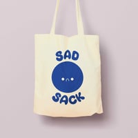 Image 3 of Sad Sack Tote Bag