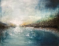 Image 1 of Stoney Island Beach (20" x 16")