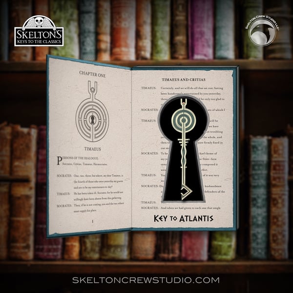 Image of Skelton's Keys to the Classics: Key to Atlantis from Timaeus and Critias!