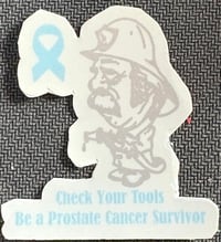 Image 6 of irefighter Prostate Cancer Awareness – "Check Your Tools and Be a Survivor"  Night light