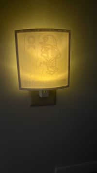 Image 5 of irefighter Prostate Cancer Awareness – "Check Your Tools and Be a Survivor"  Night light