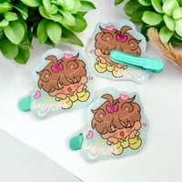 Image 1 of (LAST STOCK) HAECHAN BLUE HAIR CLIP