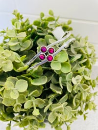 Image 1 of Pink Abalone Cluster Cuff