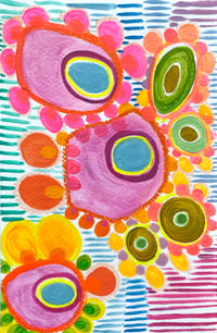 Jubilant Doodle I