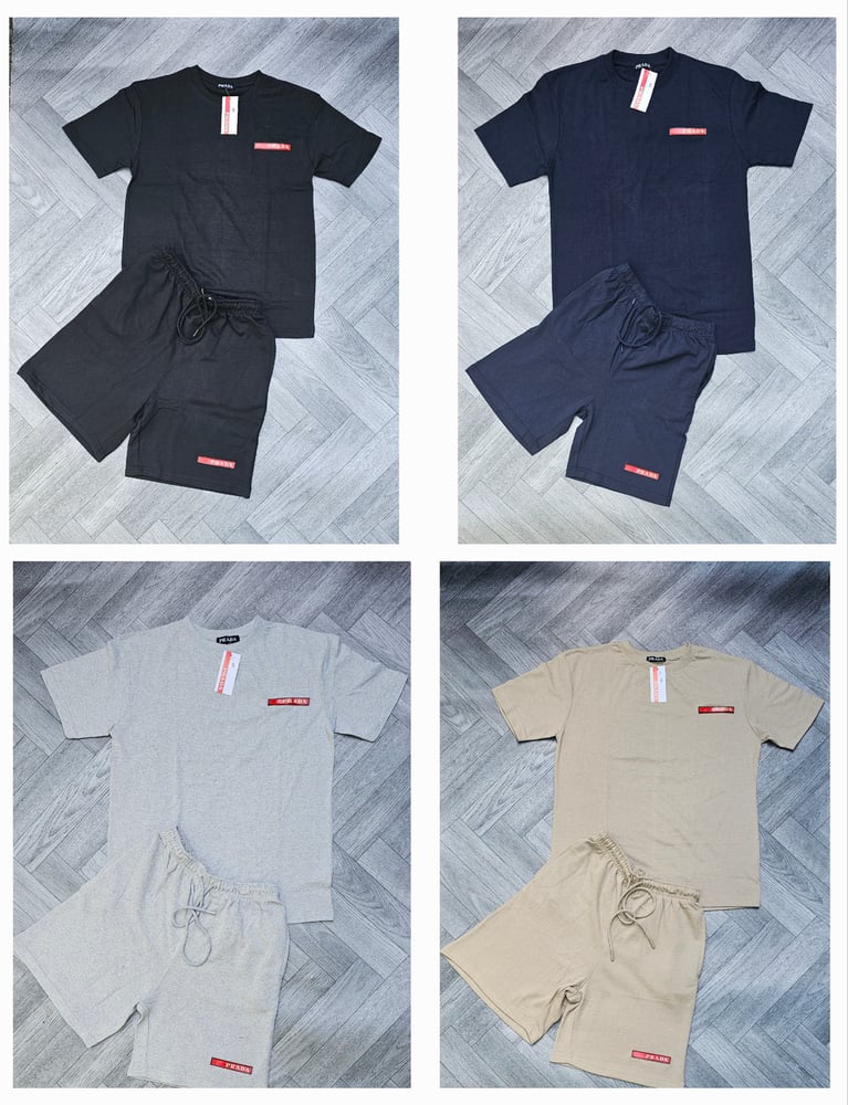 Image of Mens Prada Shorts Sets (Stitched)