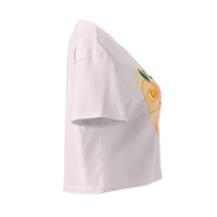 Image 1 of Peaches and Sparkles Women’s crop top