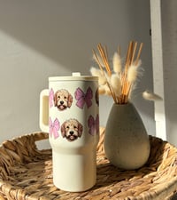 Image 1 of Doodle Mom Tumbler Cup 