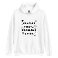 Image 3 of Candles First, Problems Later Hoodie