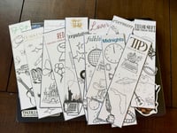 Image 1 of Color My Own ✨TS✨ bookmarks 
