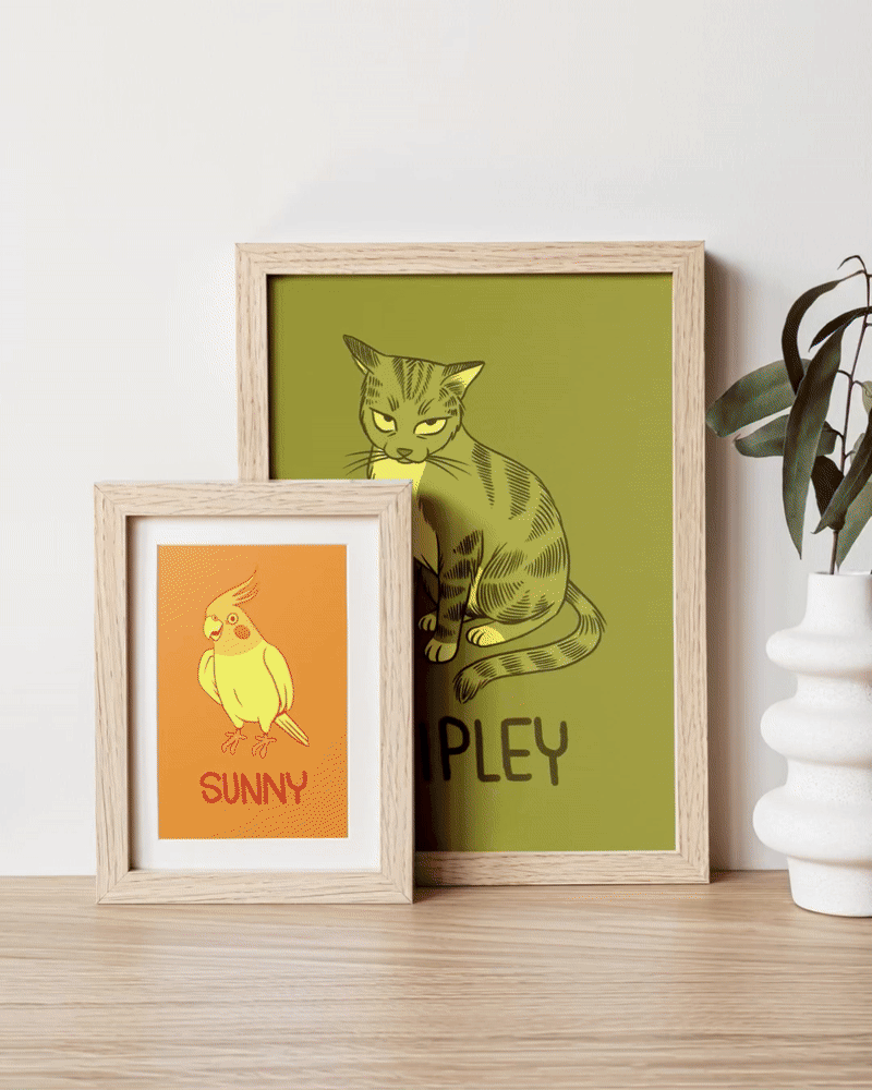 Custom Pet Portraits (Digital)