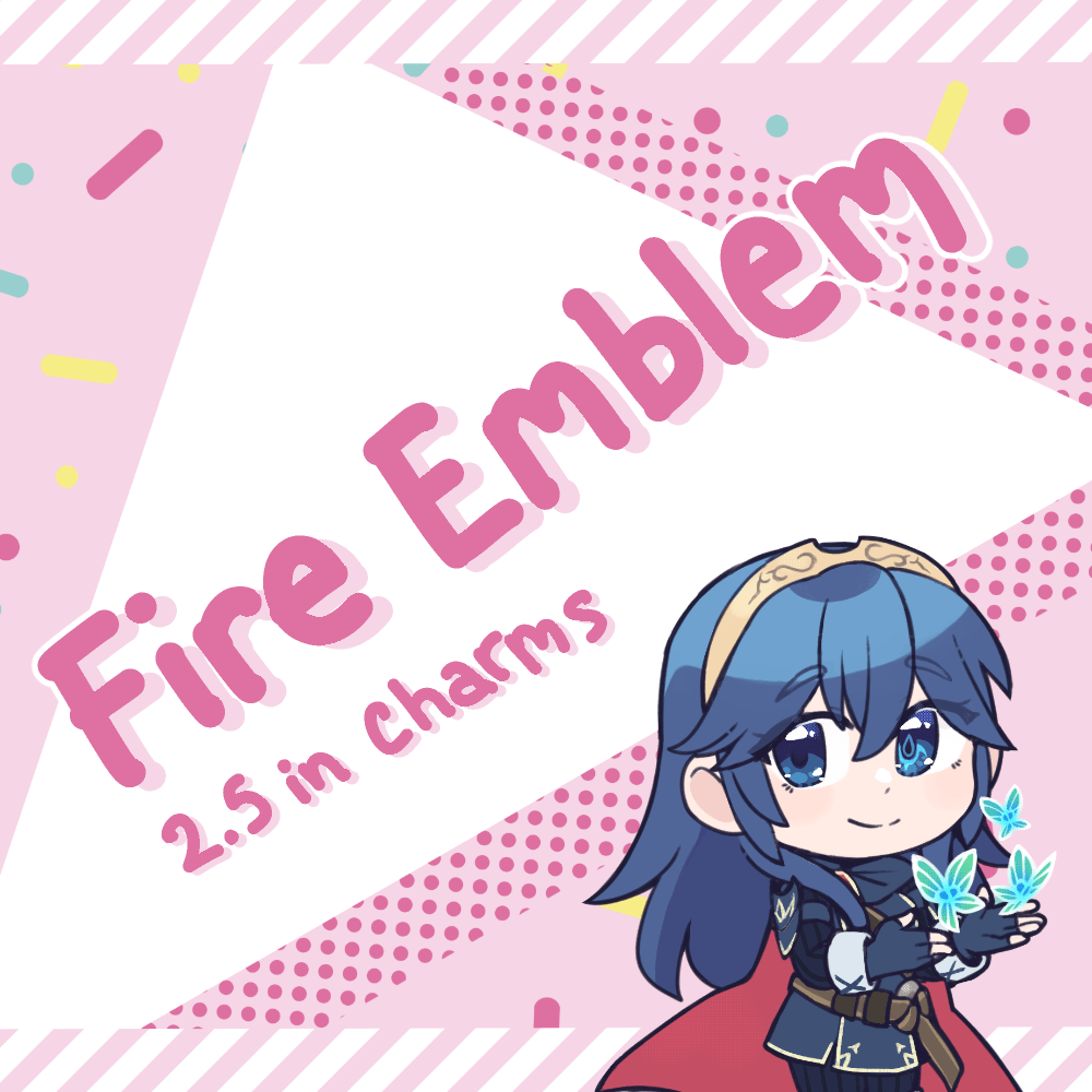 Image of Fire Emblem Acrylic Charms by Robin [PRE-ORDER]
