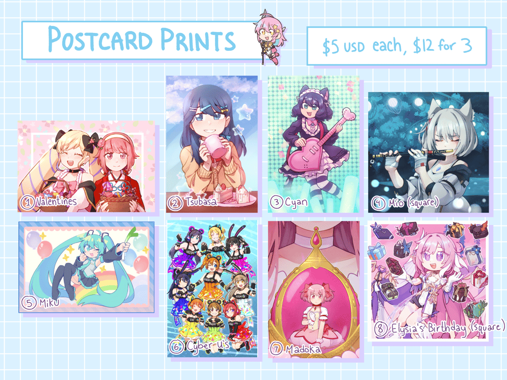 Image of Postcard Prints by Robin