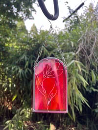 Image 1 of Rainbows and Wildflowers: Red Tulip *discounted*