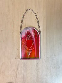 Image 4 of Rainbows and Wildflowers: Red Tulip *discounted*