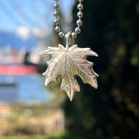 Image 4 of Maple Leaf - Sterling Silver