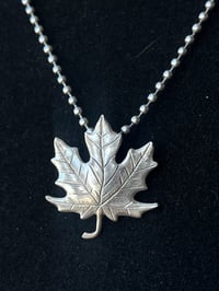 Image 1 of Maple Leaf - Sterling Silver