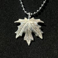 Image 3 of Maple Leaf - Sterling Silver