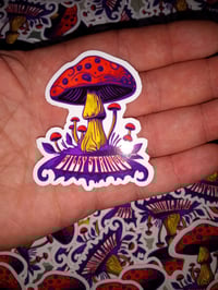 Image 4 of Billy Strings Magic Mushroom Stickers (2 per order!)
