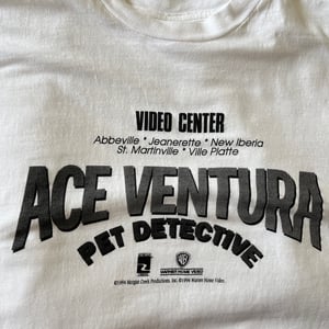 Image of Video Center Ace Ventura Promotional T-Shirt
