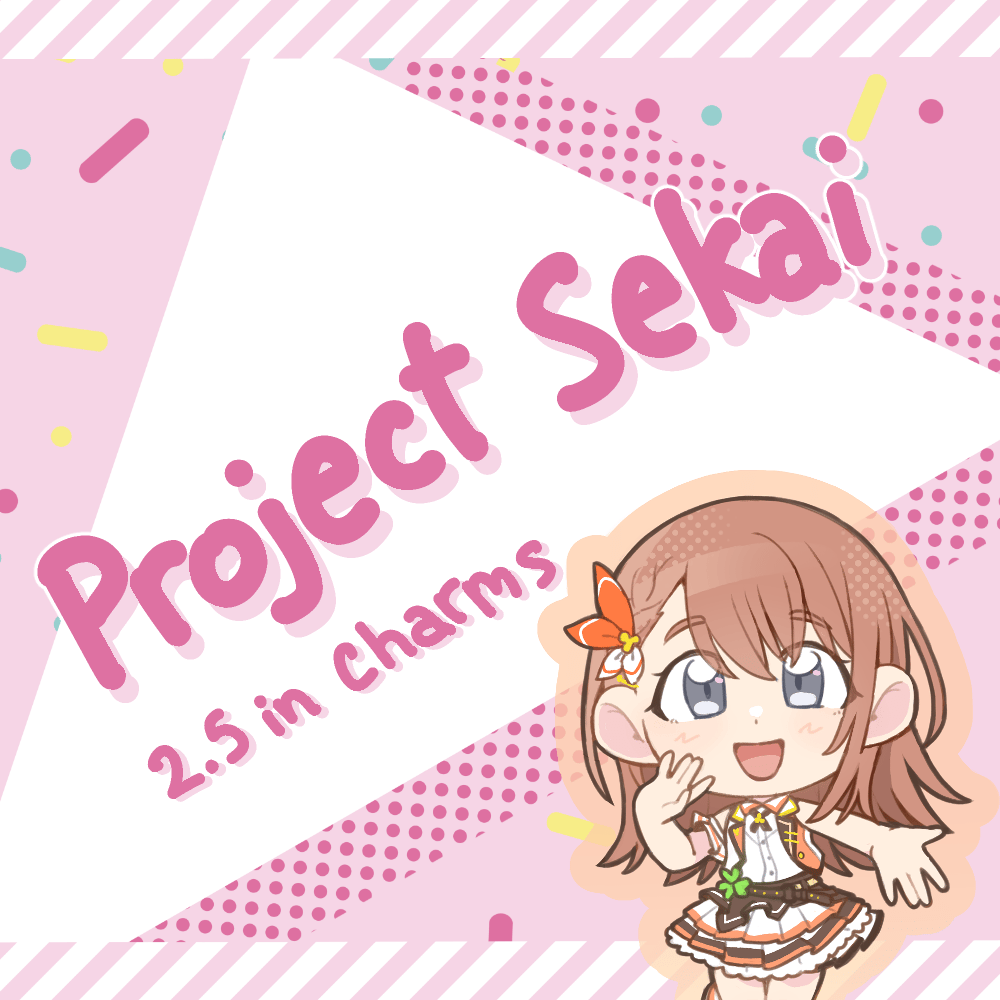 Image of Project Sekai Acrylic Charms by Robin (PRE-ORDER)