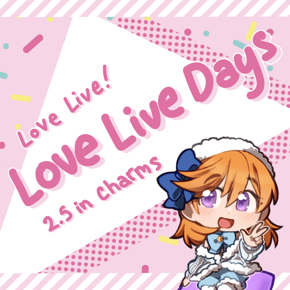 Image of Love Live!! Leader Charms by Robin (PRE-ORDER)