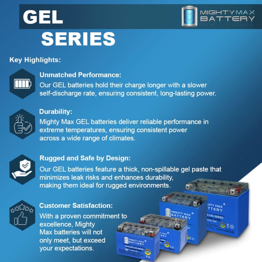 Mighty Maxx Gel Battery