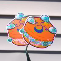 Image 6 of Straw Hat Macaron Stickers