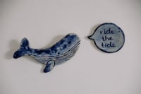 Whale Whispers Wanddekoration
