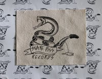SPR White/Black Canvas Patch