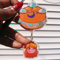 Image 7 of Straw Hat Macaron Keychains