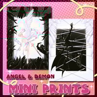 Image 1 of Original: Descending Angel//Ascending Demon Mini Prints