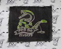 SPR Black/Purple/Green Canvas Patch
