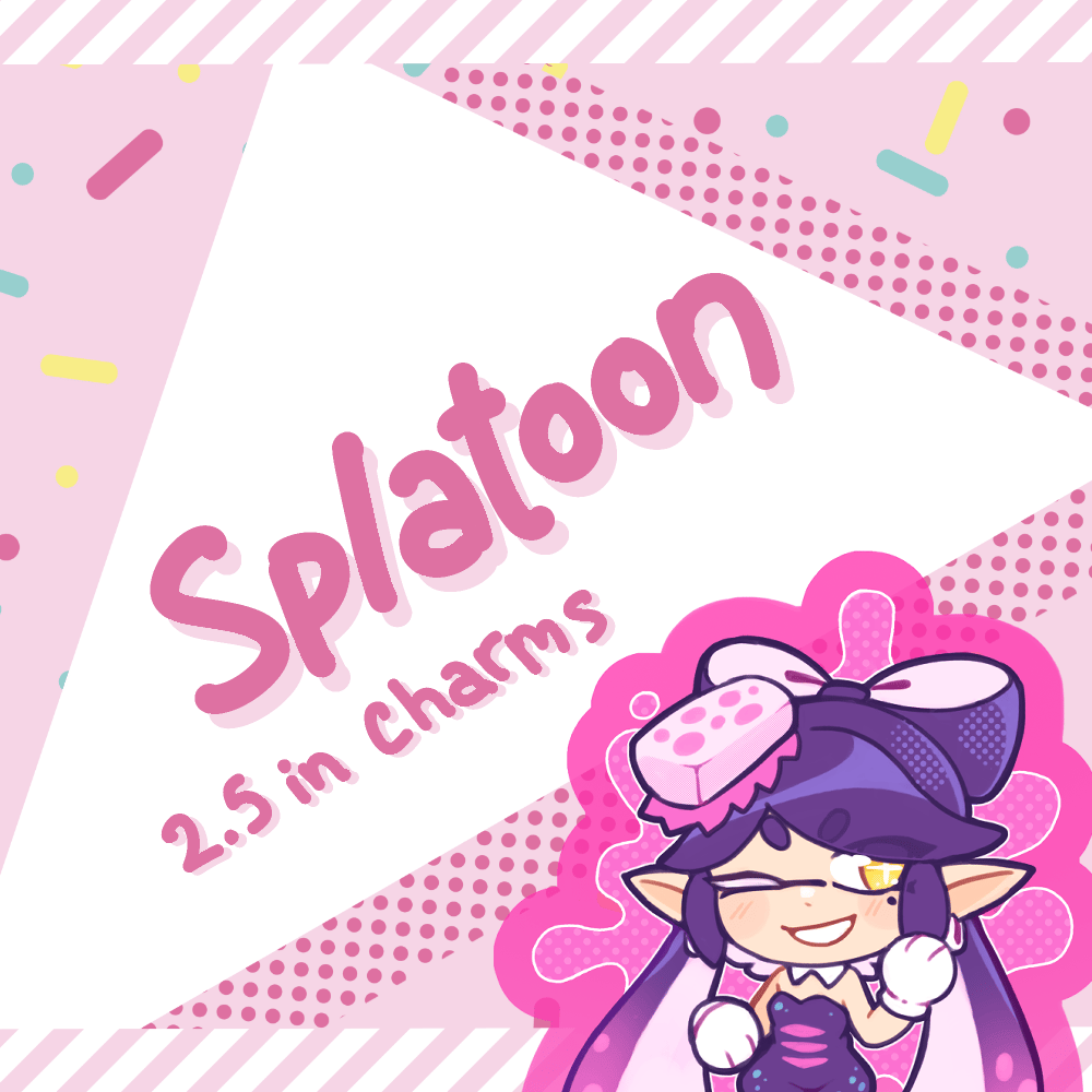 Image of Splatoon Charms by Robin