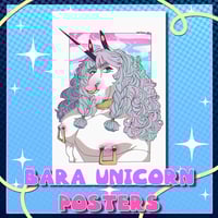 Image 1 of Furry: Bara Unicorn Posters
