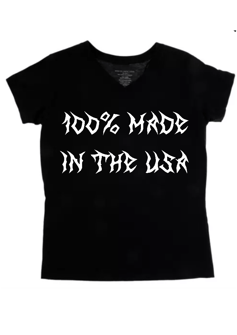 Image of 100% made in the USA shirt (Pre-Order)