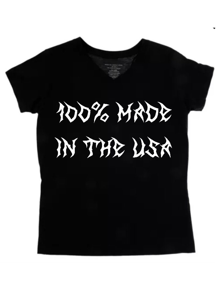 Image of 100% made in the USA shirt (Pre-Order)